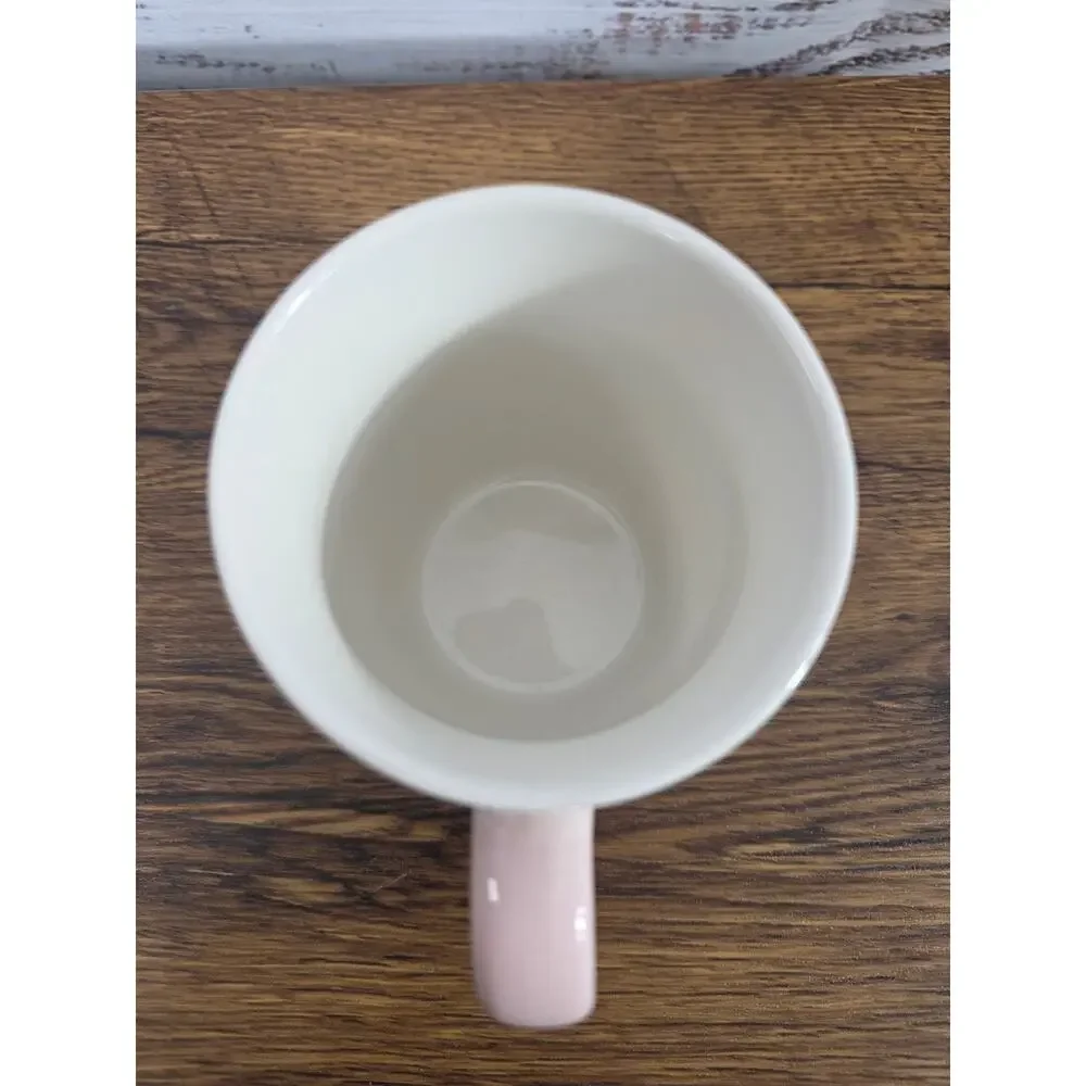 Starbucks Coffee Cup 2020 Pink Thankful Coffee/Tea 10 oz Ceramic